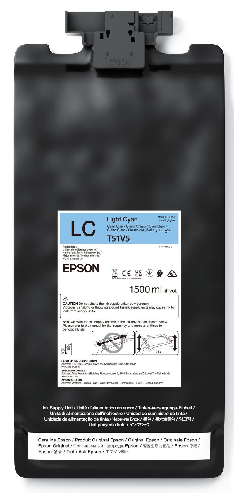 Epson UltraChrome GS3 Light Cyan T51V500 (1.5LT)
