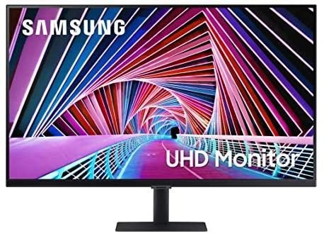 SAMSUNG 32 Inch 4K UHD Monitor, Computer Monitor, Wide Monitor, HDMI Monitor HDR 10 (1 Billion Colors), 3 Sided Borderless Design, TUV-Certified Intelligent Eye Care, S70A (LS32A700NWNXZA)
