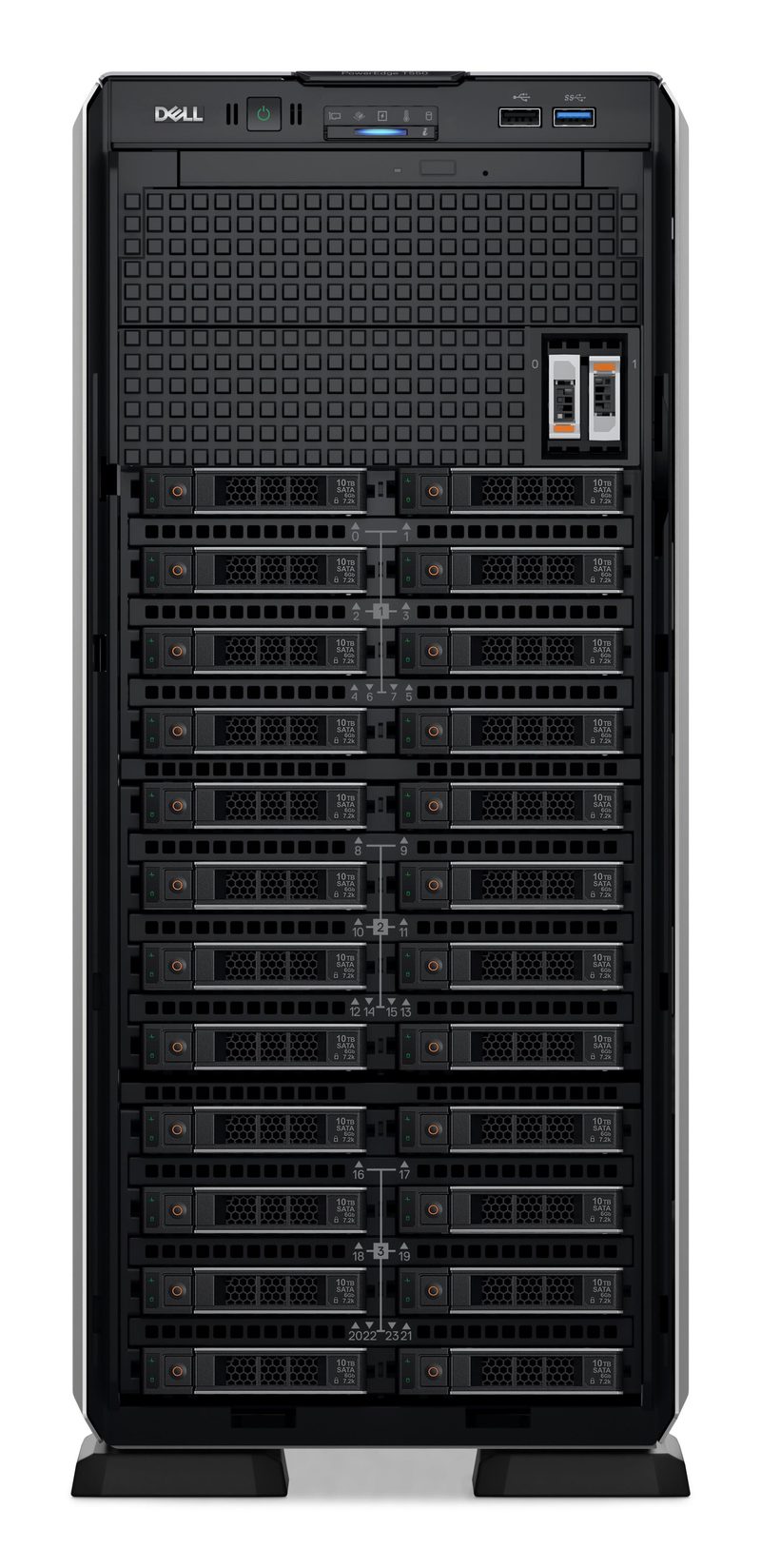 DELL PowerEdge T550 server 480 GB Tower (5U) Intel Xeon Silver 4310 2.1 GHz 16 GB DDR4-SDRAM 700 W