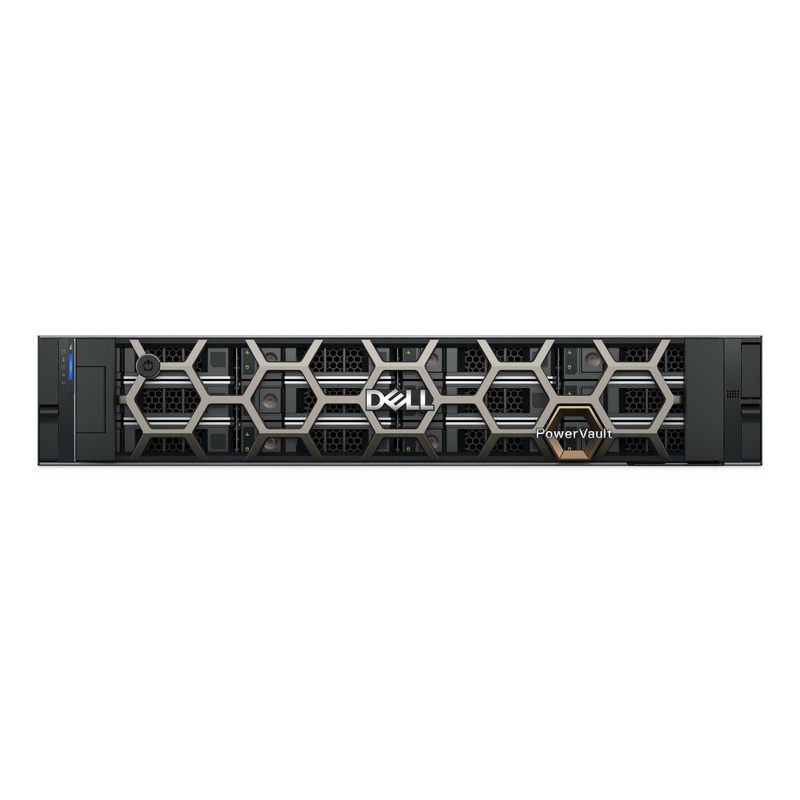 DELL PowerVault MD2412 Storage server Rack (2U) Intel® Xeon® 8 TB HDD Black
