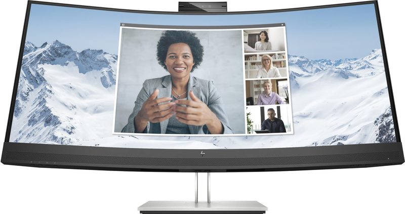 HP Home Office Bundle 3 (40Z26AA + 7N7B9AA + 7M1D5AA) computer monitor 86.4 cm (34") 3440 x 1440 pixels Wide Quad HD Black