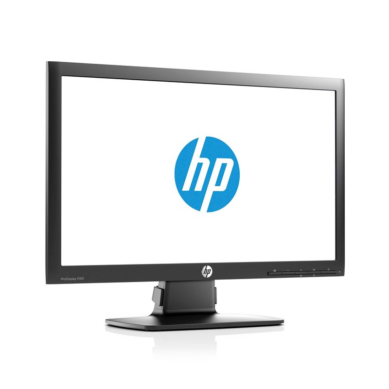 HP ProDisplay P201 computer monitor 50.8 cm (20") 1600 x 900 pixels Black