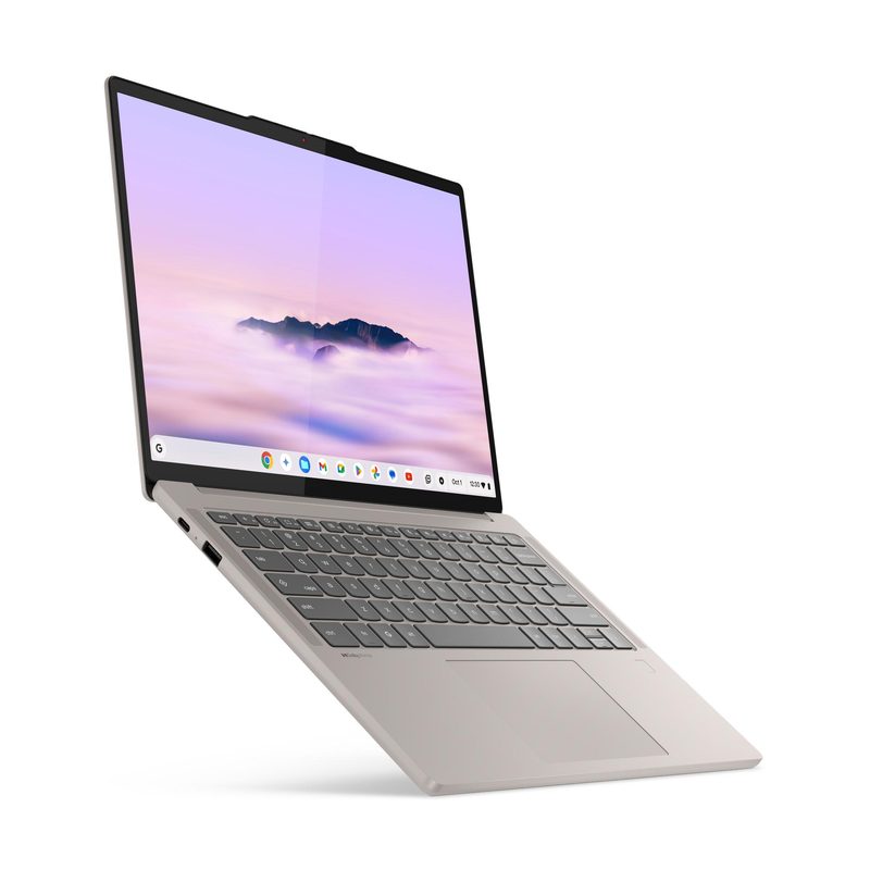 Lenovo Chrome 14M9610 MediaTek 910 Laptop 35.6 cm (14") Touchscreen WUXGA 16 GB LPDDR5x-SDRAM 256 GB UFS Wi-Fi 7 (802.11be) ChromeOS Grey French