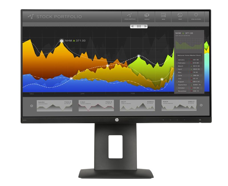 HP Z23n 58,4 cm (23”) IPS Display (ENERGY STAR)