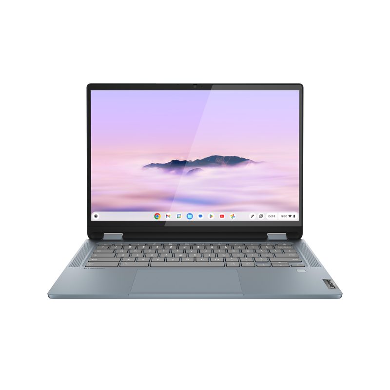 Lenovo IdeaPad Flex IP 5 Chrome 14IAU7 (Plus) Intel® Core™ i3 i3-1315U Chromebook 35.6 cm (14") Touchscreen WUXGA 8 GB LPDDR4x-SDRAM 256 GB SSD Wi-Fi 6E (802.11ax) ChromeOS Blue UK English