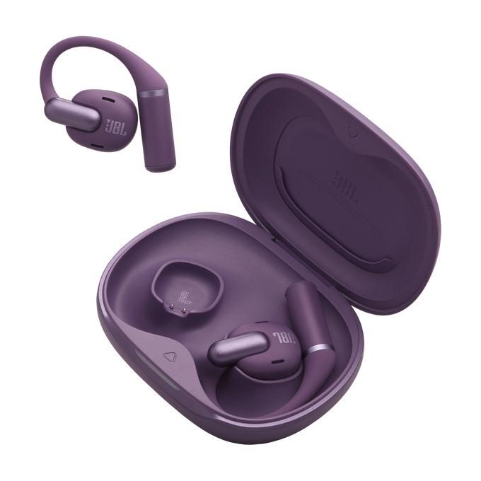 JBL Sense Pro Headset True Wireless Stereo (TWS) Ear-hook Calls/Music USB Type-C Bluetooth Charging stand Purple