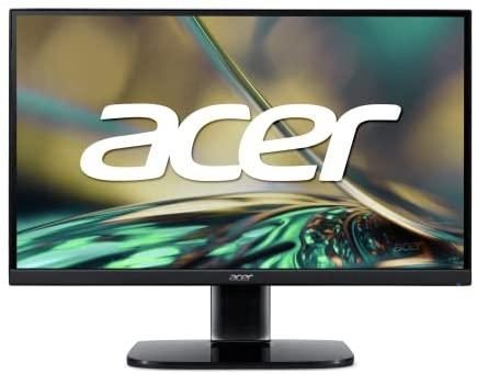 Acer KA222Q Abi 21.5″ Full HD (1920 x 1080) VA Zero-Frame Monitor | 75Hz Refresh Rate | 1ms VRB Response Time | for Work or Home | 1 x HDMI Port 1.4 & 1 x VGA Port