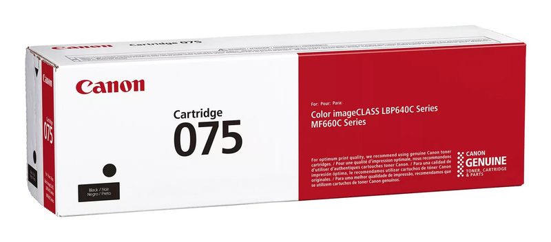 Canon 075 toner cartridge 1 pc(s) Original Black