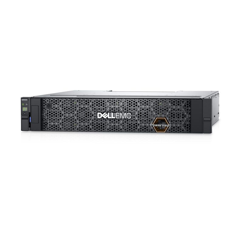 DELL PowerVault ME5012 disk array 80 TB Rack (2U) Black