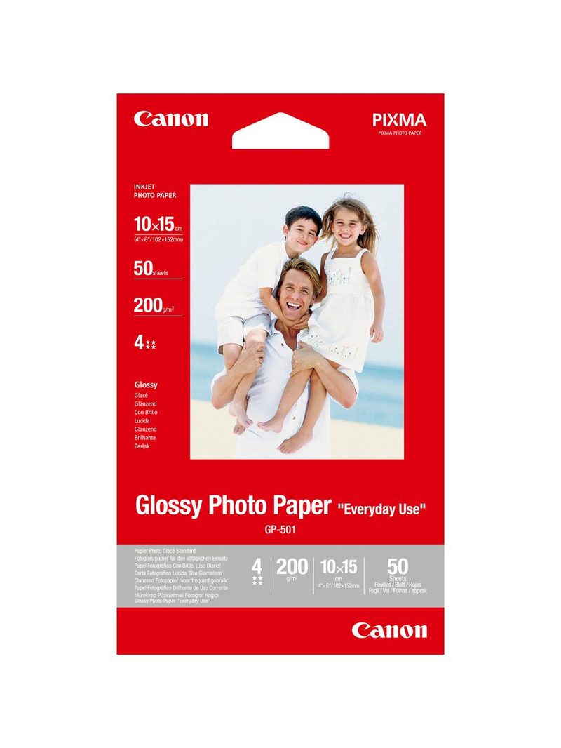 Canon PG-595XL/CL-586XL + GP-501 50Sh. Value Pack ink cartridge 2 pc(s) Original High (XL) Yield Black, Cyan, Magenta, Yellow