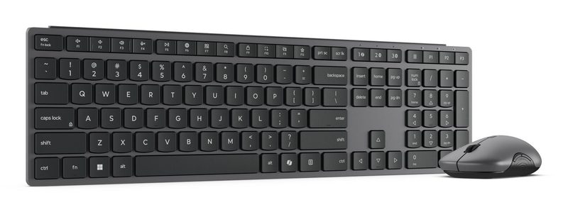 Lenovo 700 WIRELESS MOUSE keyboard Mouse included Office RF Wireless + Bluetooth UK English Grey