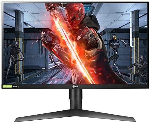 LG 27GL650F-B 27 Inch Full HD Ultragear G-Sync Compatible Gaming Monitor with 144Hz Refresh Rate and HDR 10 – Black