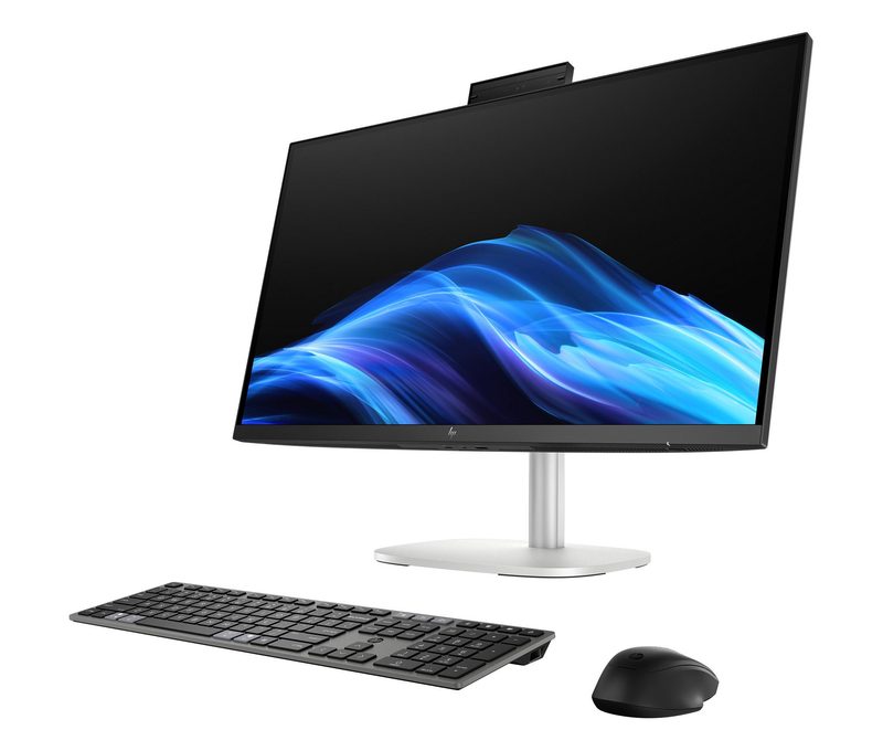 HP EliteStudio 8 G1i 27 AI PC Wolf Pro Security Edition Intel Core Ultra 5 235 68.6 cm (27") 2560 x 1440 pixels Touchscreen All-in-One PC 16 GB DDR5-SDRAM 512 GB SSD Windows 11 Pro Wi-Fi 7 (802.11be) Silver