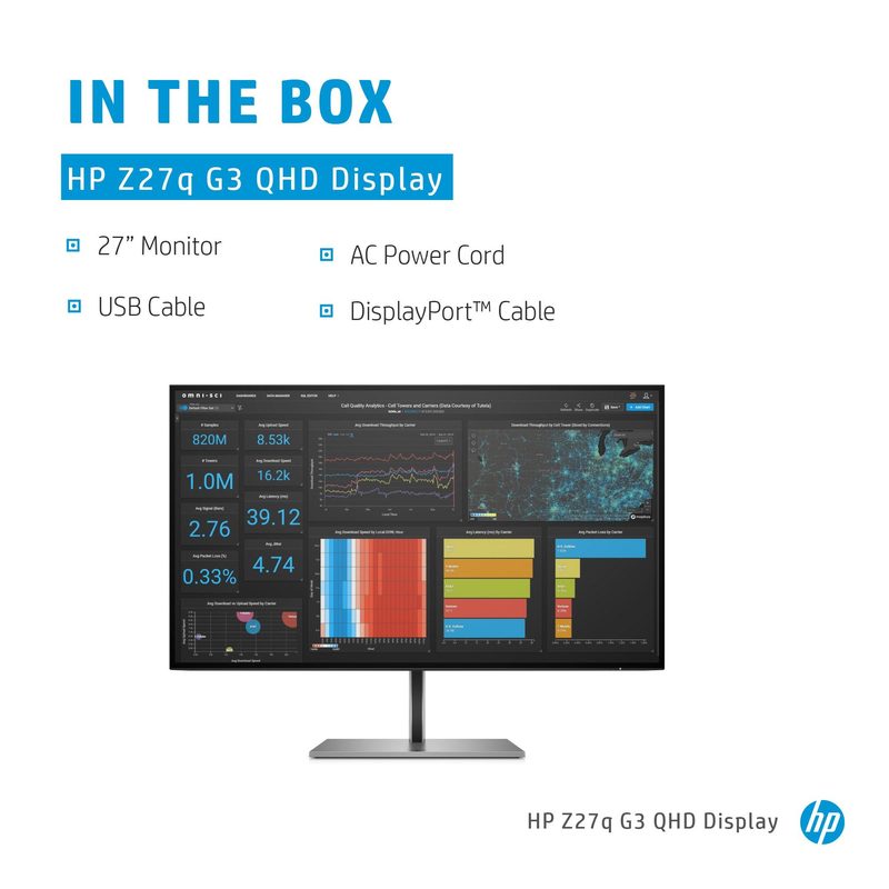HP Z27q G3 QHD Display