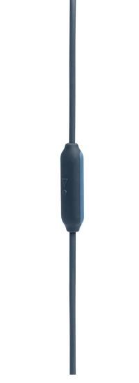 JBL Endurance Run 2 Wired Headphones In-ear Calls/Music/Sport/Everyday Blue