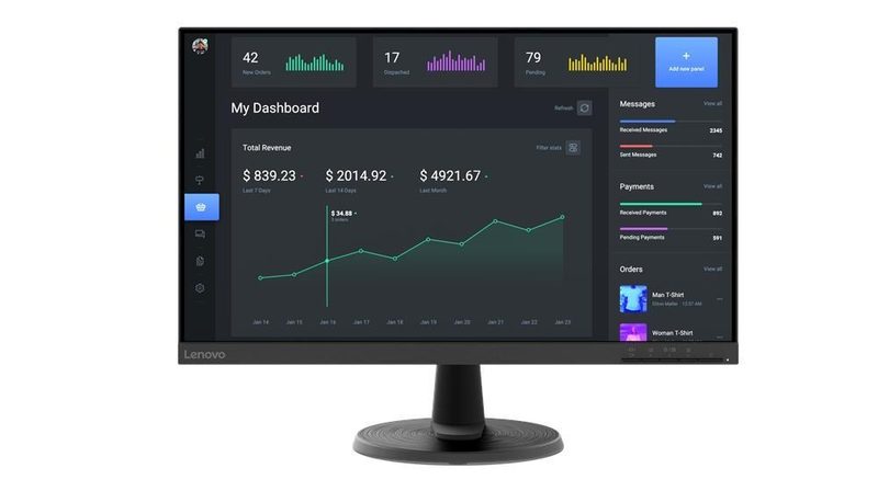 Lenovo D24-40 Monitor