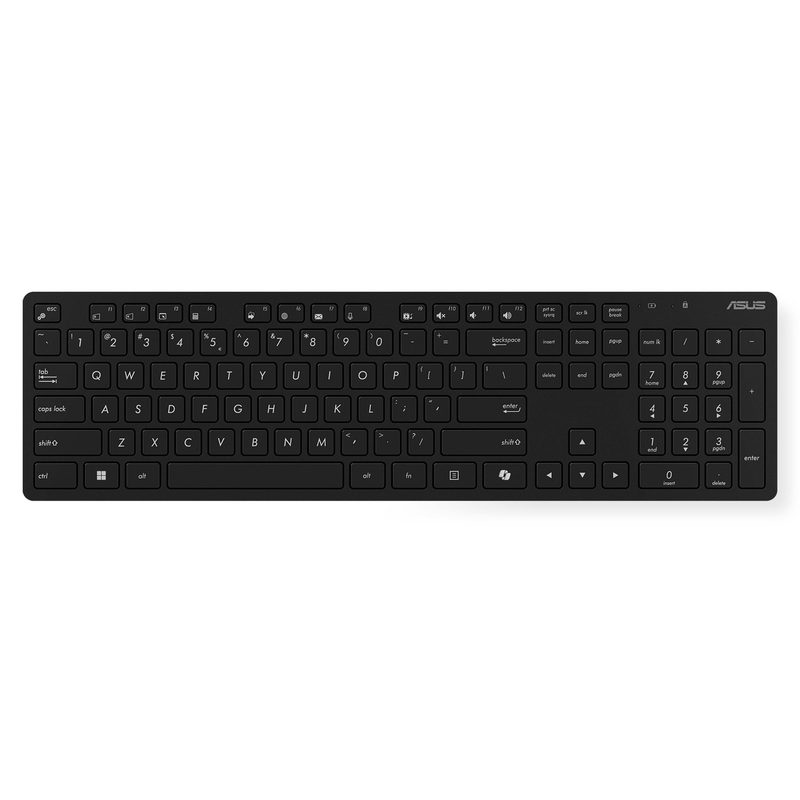 ASUS W5000 Wireless and Mouse Set keyboard Mouse included Universal RF Wireless Black