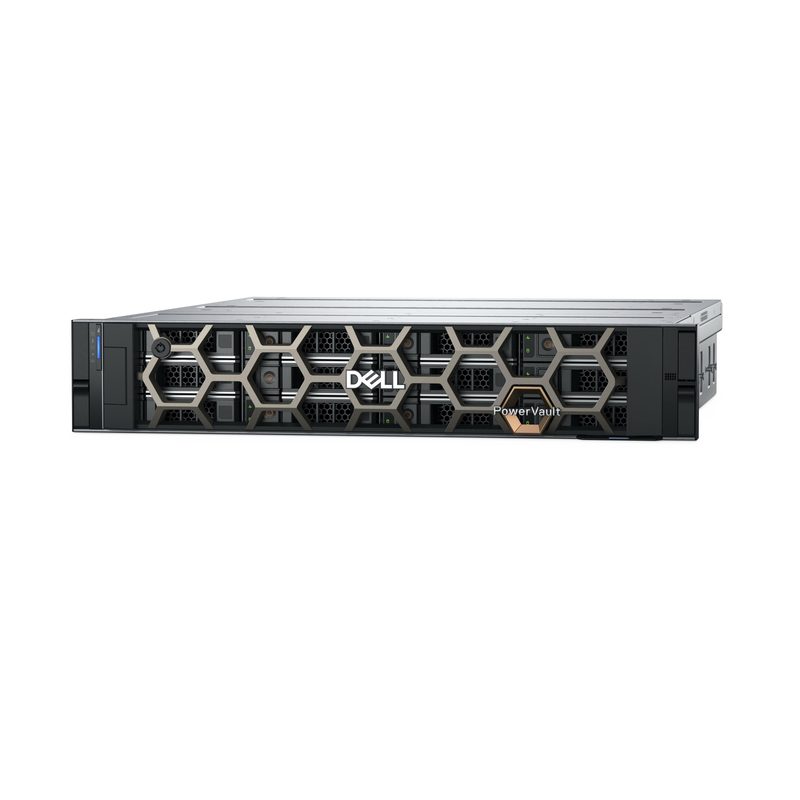 DELL PowerVault MD2412 Storage server Rack (2U) Intel® Xeon® 8 TB HDD Black