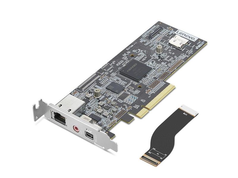 Lenovo 4XH1Q40654 interface cards/adapter Internal Mini DisplayPort, RJ-45