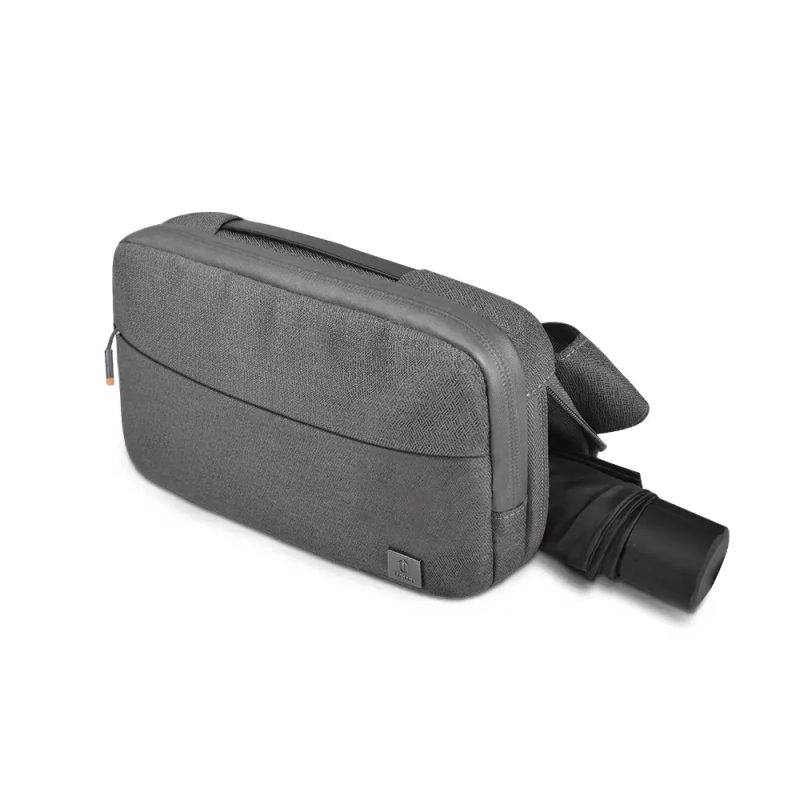 WiWU Alpha Crossbody Bag Outdoor Sports Waterproof Easy Release Magnetic Chest Bag Buckle with Gadgets Organise Case