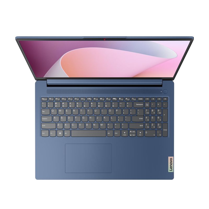 Lenovo IdeaPad Slim 3 16ABR8 AMD Ryzen™ 5 7430U Laptop 40.6 cm (16") WUXGA 16 GB DDR4-SDRAM 512 GB SSD Wi-Fi 6 (802.11ax) Windows 11 Home Blue German