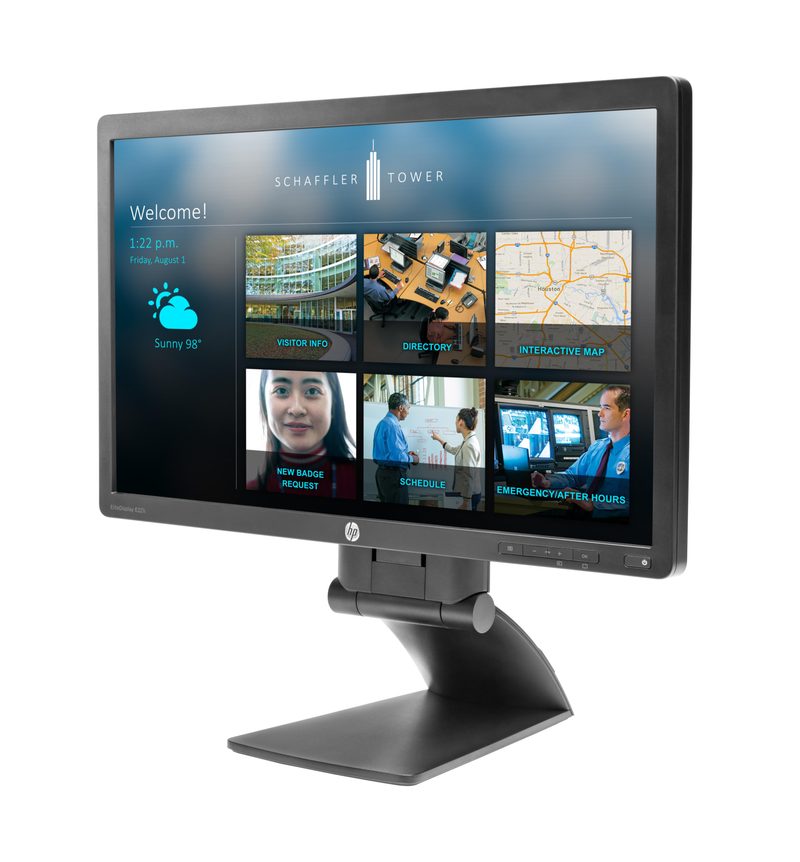 HP EliteDisplay E221i computer monitor 54.6 cm (21.5") 1920 x 1080 pixels Full HD LED Black
