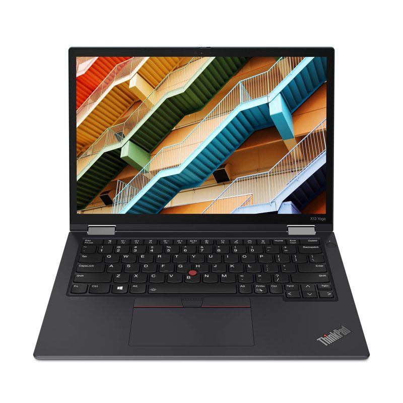 Lenovo ThinkPad X13 Yoga Gen 2 (Intel) Intel® Core™ i5 i5-1135G7 Hybrid (2-in-1) 33.8 cm (13.3") Touchscreen WUXGA 8 GB LPDDR4x-SDRAM 256 GB SSD Wi-Fi 6 (802.11ax) Windows 11 Pro Black