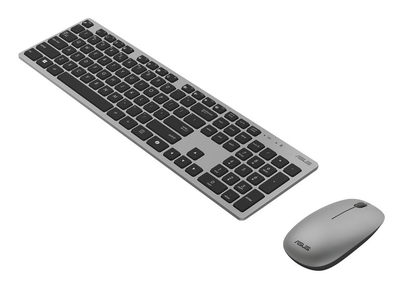 ASUS W5000 Wireless and Mouse Set keyboard Mouse included Universal RF Wireless Grey
