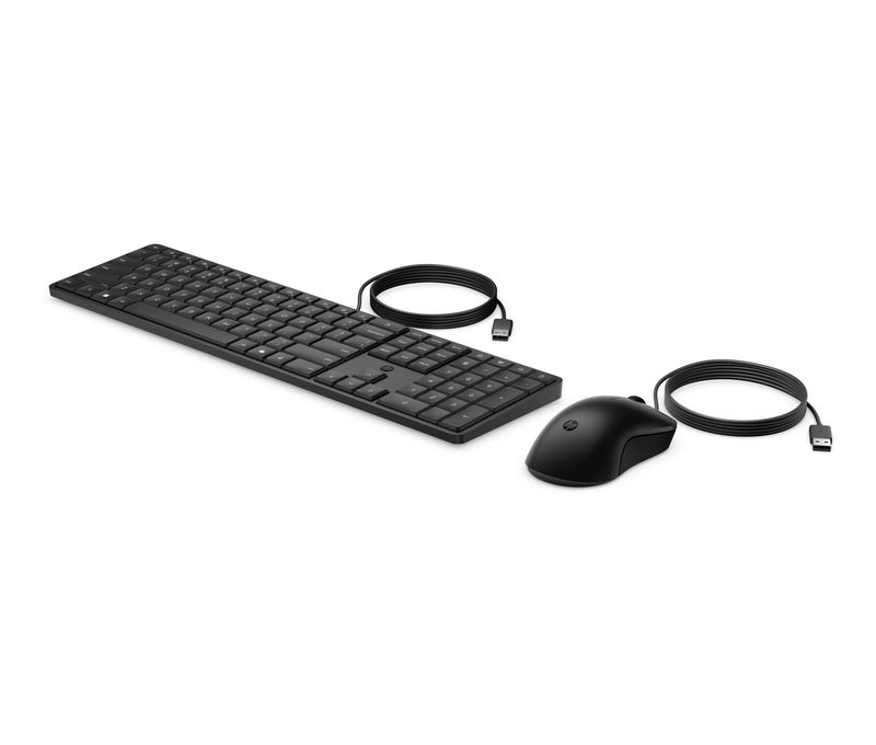 HP 175C WRD MSE KB Combo United States / Canada English keyboard Mouse included Black