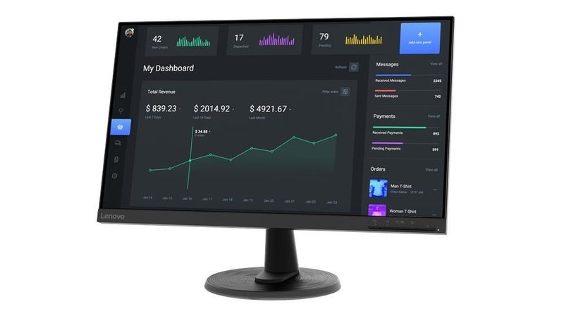 Lenovo D24-40 Monitor