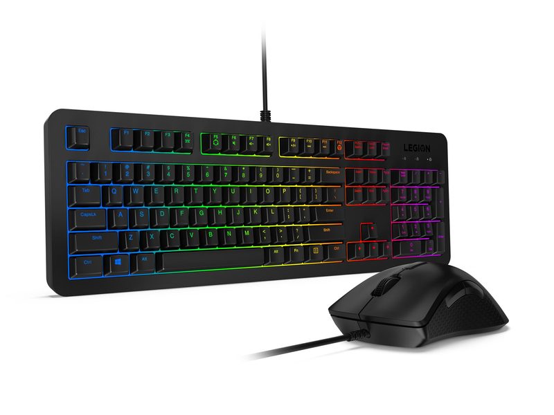 Lenovo Legion KM300 keyboard Mouse included Gaming USB Portuguese Black