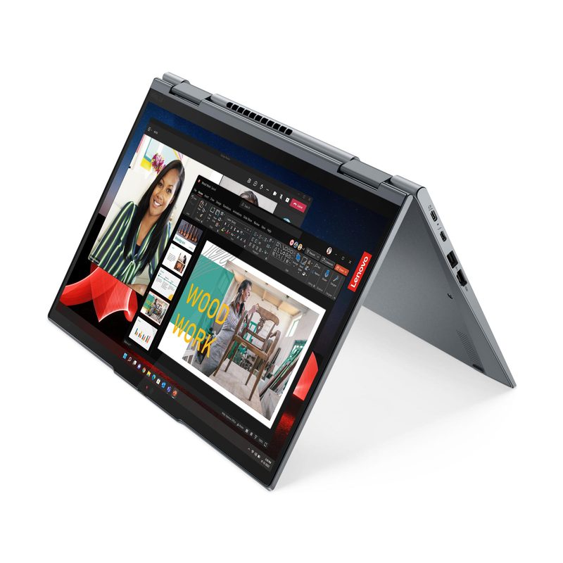 Lenovo ThinkPad X1 Yoga Gen 8 Intel® Core™ i5 i5-1335U Hybrid (2-in-1) 35.6 cm (14") Touchscreen WUXGA 16 GB LPDDR5-SDRAM 512 GB SSD Wi-Fi 6E (802.11ax) Windows 11 Pro Grey German