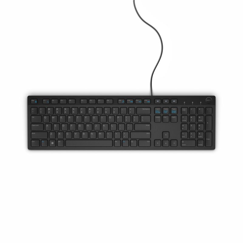 DELL KM300C keyboard Mouse included Office USB Canadian Black