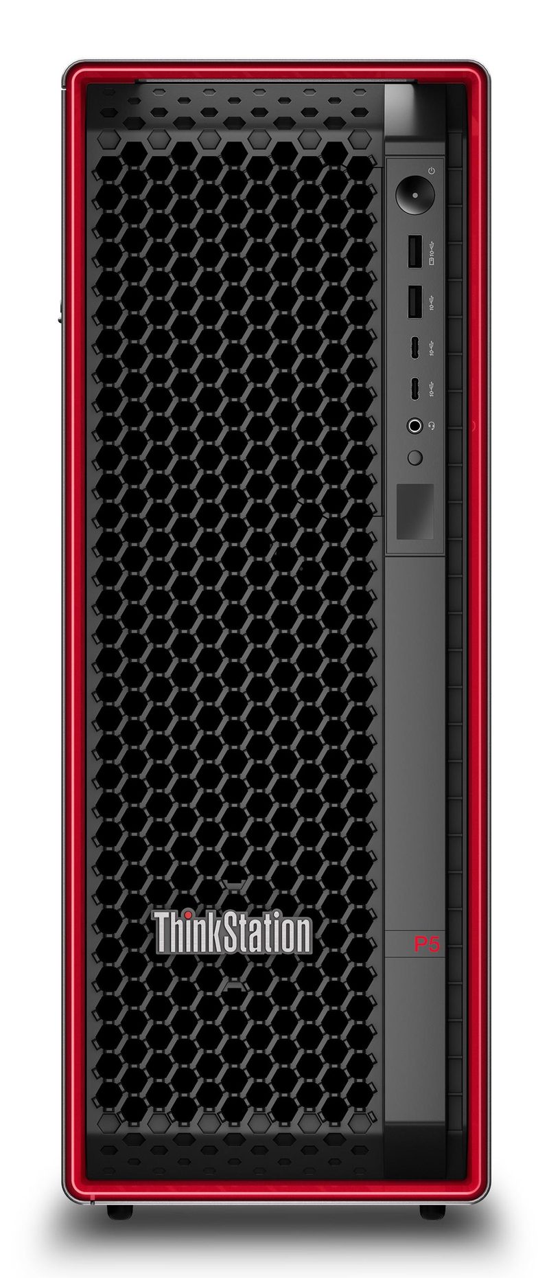 Lenovo ThinkStation P5 Intel Xeon W w5-2545 64 GB DDR5-SDRAM 1 TB SSD Windows 11 Pro for Workstations Tower Workstation Black, Red