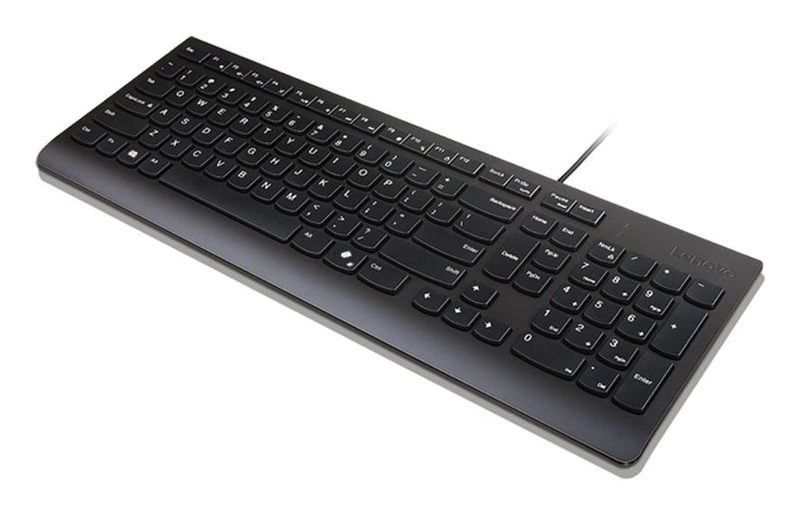Lenovo Essential keyboard Home/Office USB Polish Black