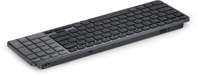 DELL Pro 7 KB746 keyboard Universal RF Wireless + Bluetooth US English Graphite