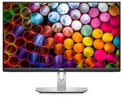 Dell 24-Inch 1080p LED Computer Monitor – Full HD (1920 x 1080) Resolution, 75Hz, Built-in Dual Speakers, 4ms Response Time, Dual HDMI Ports, AMD FreeSync Technology, IPS, Silver – S2421H