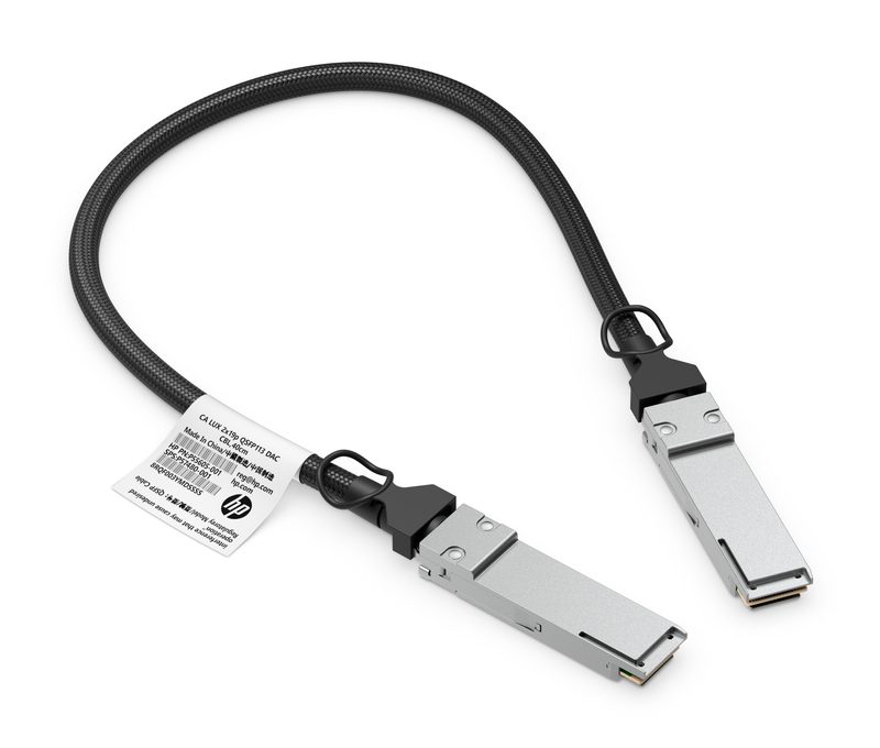 HP ZGX 0.5m QSFP112 Ethernet DAC Cable