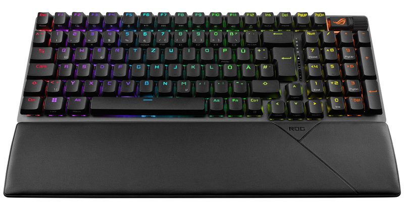 ASUS ROG Strix Scope II 96 Wireless keyboard Gaming USB + RF Wireless + Bluetooth QWERTY Italian Black