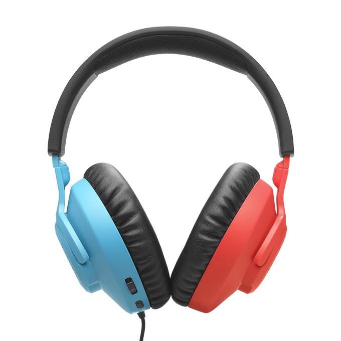 JBL Quantum 100N Headset Wired Head-band Gaming Blue, Red