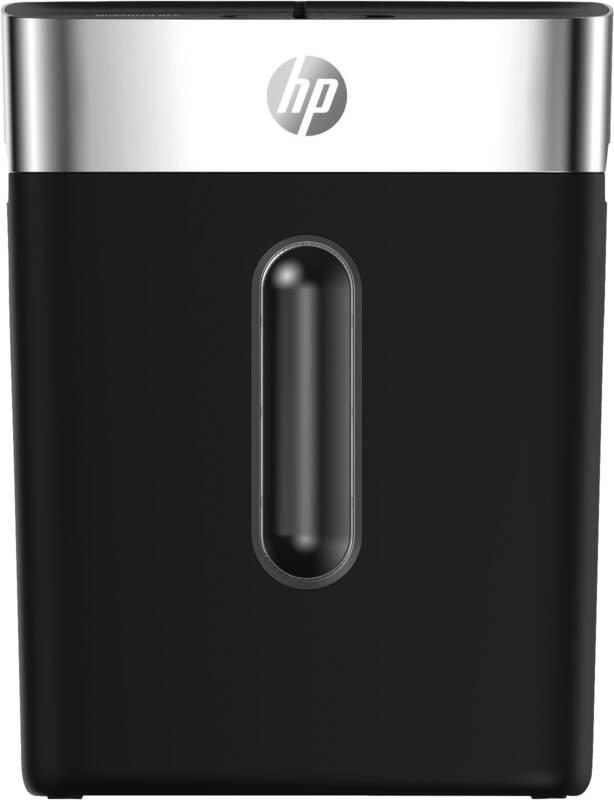 HP OneShred 8CC paper shredder Particle-cut shredding 68 dB 22 cm Black