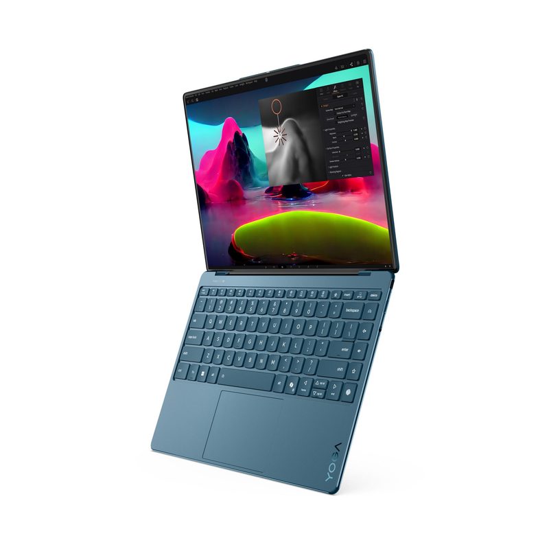 Lenovo Yoga Slim 9 14ILL10 Copilot+ PC Intel Core Ultra 7 258V Laptop 35.6 cm (14") Touchscreen WQUXGA 32 GB 1 TB SSD Wi-Fi 7 (802.11be) Windows 11 Home Teal