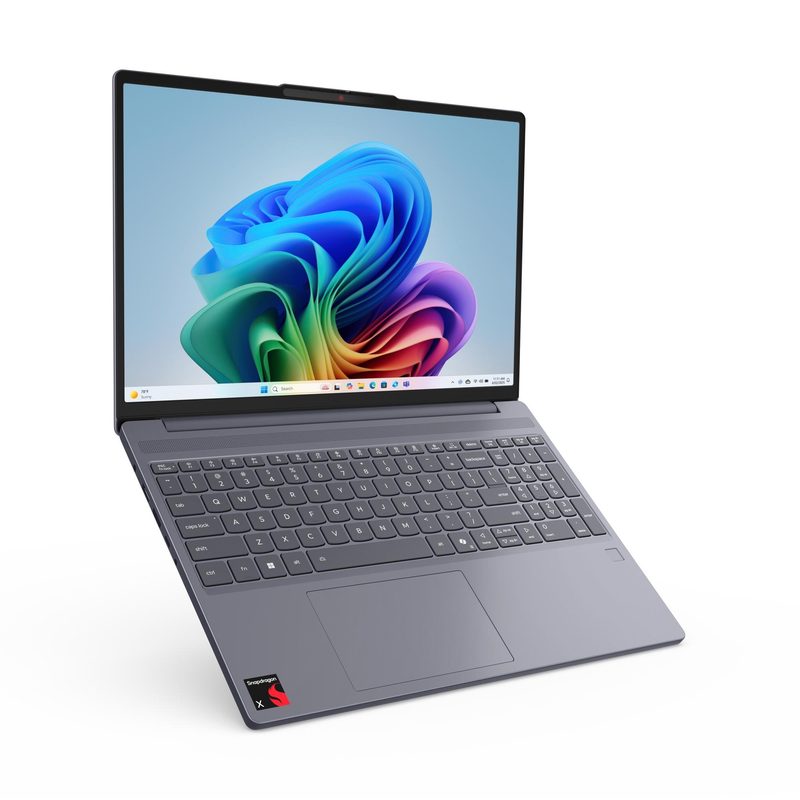 Lenovo IdeaPad Slim 3 15Q8X10 Copilot+ PC Snapdragon X1-26-100 Laptop 38.9 cm (15.3") WUXGA 16 GB LPDDR5x-SDRAM 256 GB SSD Wi-Fi 7 (802.11be) Windows 11 Home Grey English