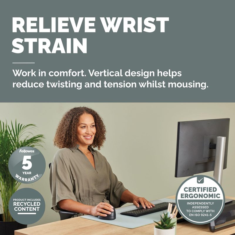 Fellowes Breyta Plus+ Vertical Mouse - Small Right