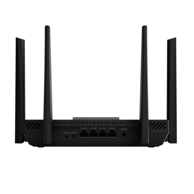 ASUS RT-AX3000E wireless router Gigabit Ethernet Dual-band (2.4 GHz / 5 GHz) Black