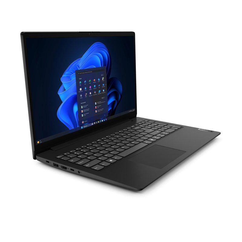 Lenovo V15 G6 AMN AMD Ryzen™ 3 30 Laptop 39.6 cm (15.6") Full HD 8 GB LPDDR5-SDRAM 256 GB SSD Wi-Fi 6 (802.11ax) Windows 11 Pro Black