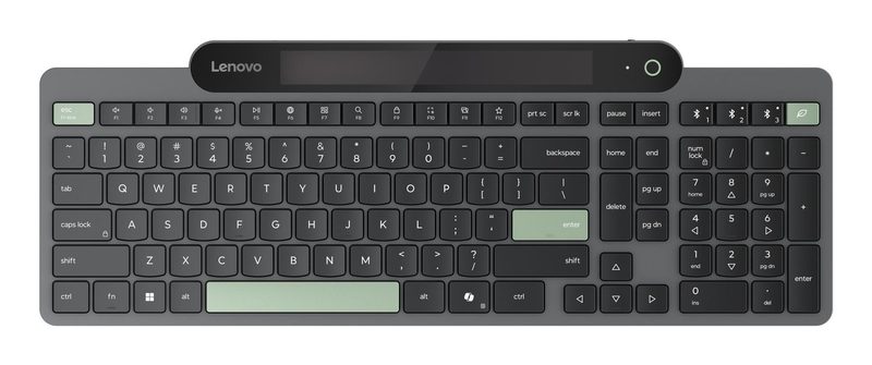 Lenovo 4Y41R69490 keyboard Home/Office Bluetooth German Black, Green