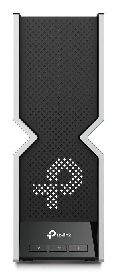 TP-Link BE19000 wireless router Multi-Gigabit Ethernet Tri-band (2.4 GHz / 5 GHz / 6 GHz) Black, Silver