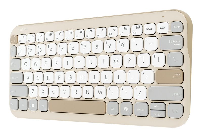 ASUS KW100 /BG/UI/80 keyboard Universal Bluetooth Beige