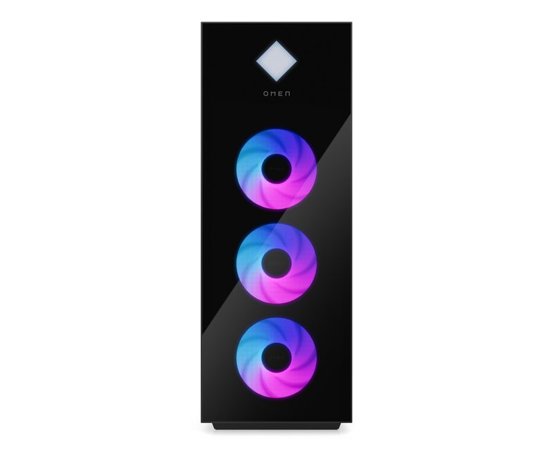 OMEN by HP 45L GT22-3003na Intel Core Ultra 9 285K 64 GB DDR5-SDRAM 4 TB SSD NVIDIA GeForce RTX 5090 Windows 11 Home Tower PC Liquid cooling system AI PC Black
